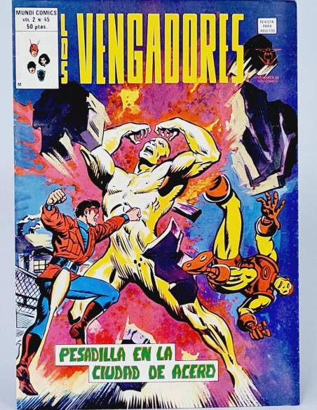 CASI EXCELENTE LOS VENGADORES 45 PESADILLA VOL2 MARVEL COMICS VOL.2 VERTICE VOLUMEN VOL.2