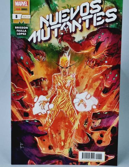DE KIOSCO NUEVOS MUTANTES 5 MARVEL COMICS PANINI JUNIO 20