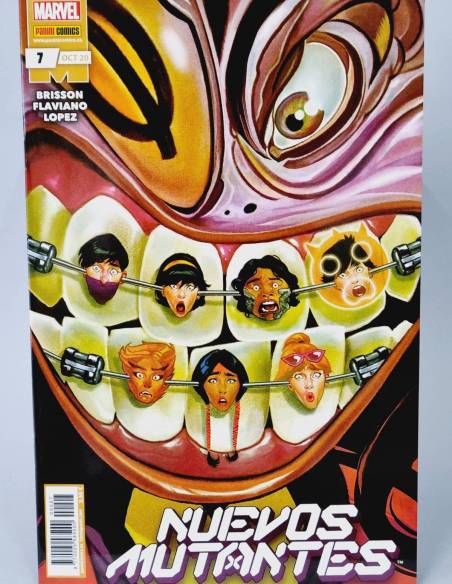 DE KIOSCO NUEVOS MUTANTES 8 MARVEL COMICS PANINI NOVIEMBRE 20
