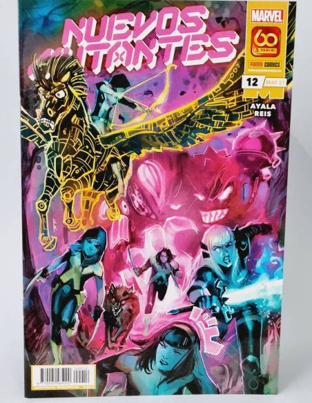 DE KIOSCO NUEVOS MUTANTES 12 MARVEL COMICS PANINI MAYO 21