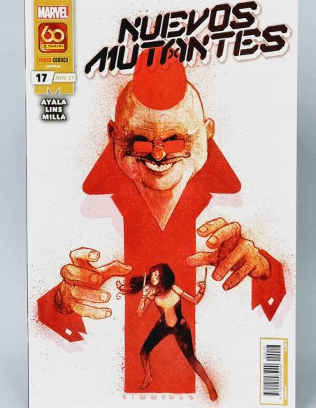 DE KIOSCO NUEVOS MUTANTES 17 MARVEL COMICS PANINI NOVIEMBRE 21