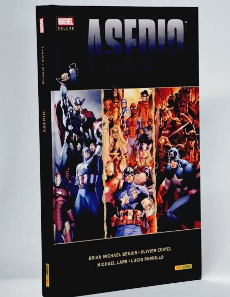 EXCELENTE ESTADO ASEDIO MARVEL DELUXE PANINI COMICS TAPA DURA