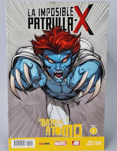DE KIOSCO LA IMPOSIBLE PATRULLA X 20 LA BATALLA DEL ATOMO MARVEL COMICS PANINI