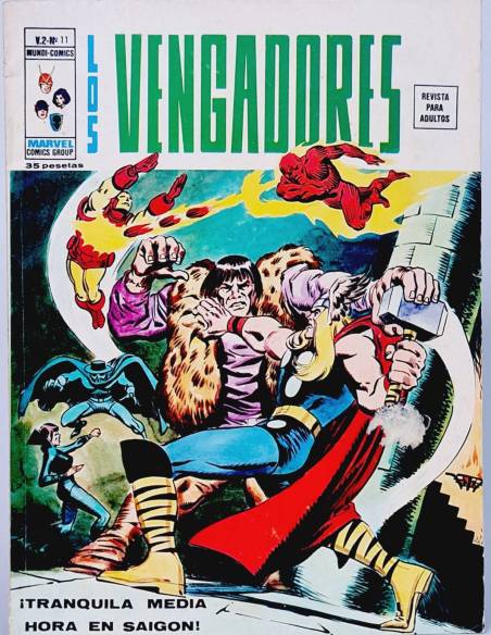 MUY BUEN ESTADO LOS VENGADORES 11 TRANQUILA MEDIA HORA VOL2 MARVEL COMICS VOL.2 VERTICE VOLUMEN