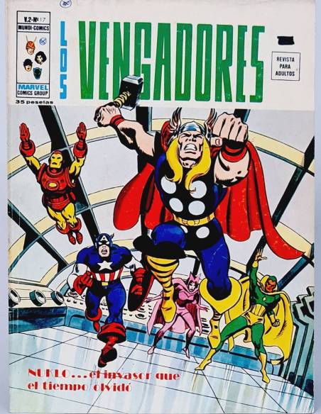 MUY BUEN ESTADO LOS VENGADORES 17 NUKLO EL INVASOR VOL2 BOLI VER MARVEL COMICS VOL.2 VERTICE VOLUMEN