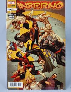DE KIOSCO INFERNO 1 MARVEL COMICS PANINI ENERO 22