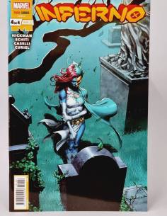 DE KIOSCO INFERNO 4 MARVEL COMICS PANINI ABRIL 22