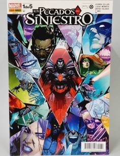 DE KIOSCO LOS PECADOS DE SINIESTRO 12 MARVEL COMICS PANINI
