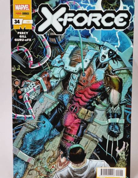 DE KIOSCO X FORCE 40 MARVEL PANINI COMICS