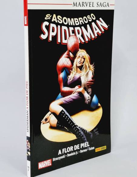 DE KIOSCO EL ASOMBROSO SPIDERMAN 7A FLOR DE PIEL MARVEL PANINI COMICS