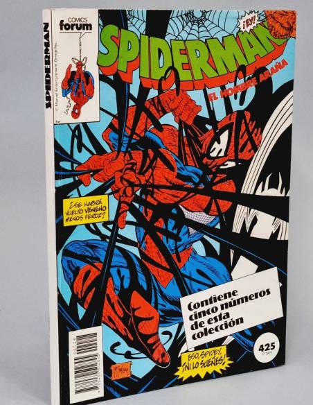 EXCELENTE SPIDERMAN 216 AL 220 RETAPADO CÓMICS FORUM MARVEL SPIDER-MAN
