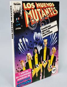 EXCELENTE LOS NUEVOS MUTANTES 21 AL 25 RETAPADO CÓMICS...