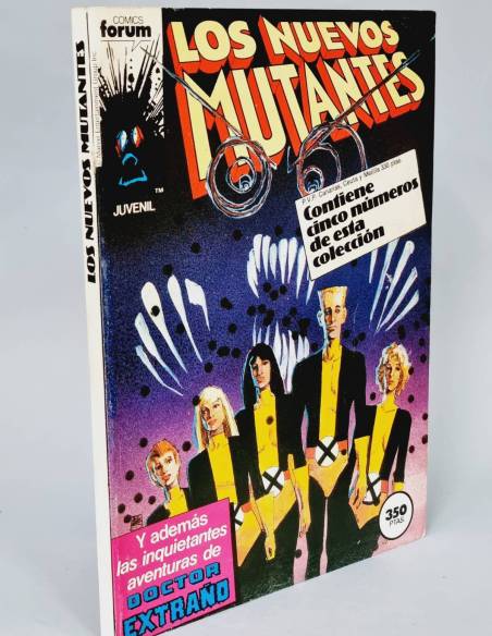 EXCELENTE LOS NUEVOS MUTANTES 21 AL 25 RETAPADO CÓMICS FORUM MARVEL
