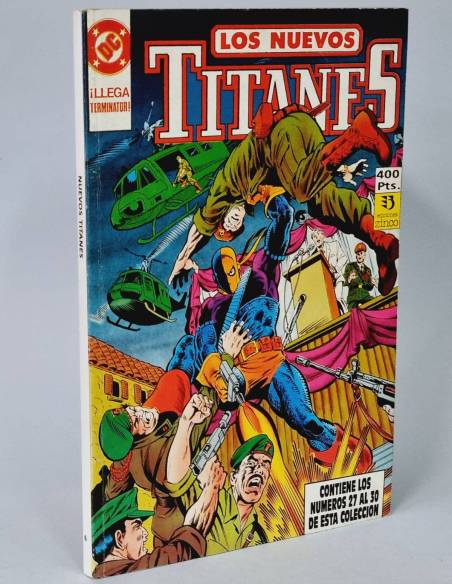EXCELENTE LOS NUEVOS TITANES 27 AL 30 RETAPADO DC COMICS