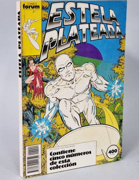 EXCELENTE ESTELA PLATEADA 6 AL 9 RETAPADO MARVEL COMICS FORUM
