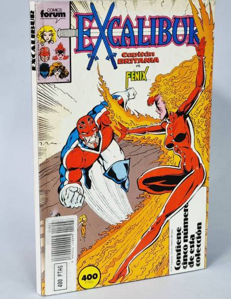 CASI EXCELENTE EXCALIBUR 16 AL 20 RETAPADO MARVEL COMICS FORUM
