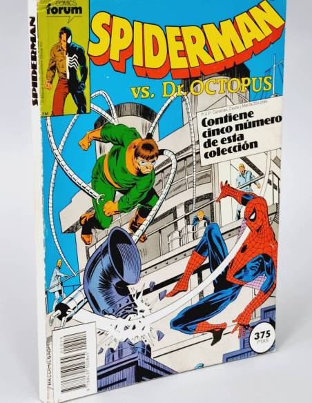 SPIDERMAN VS DR OCTOPUS 171 AL 176 RETAPADO MARVEL COMICS FORUM MUY BUEN ESTADO