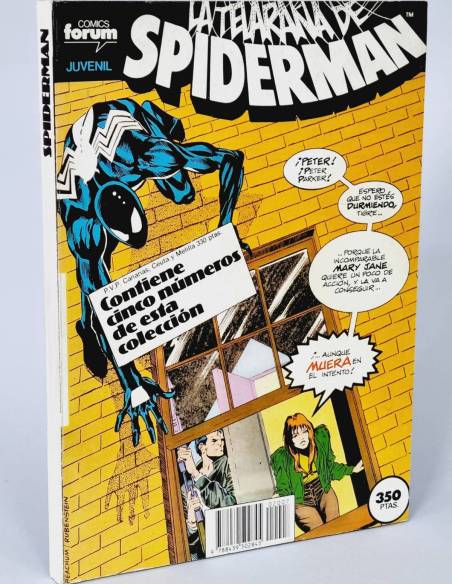 CASI EXCELENTE LA TELARAÑA SPIDERMAN 111 AL 115 RETAPADO MARVEL COMICS FORUM