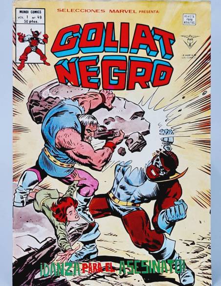 SELECCIONES MARVEL 49 GOLIAT NEGRO CÓMICS EDICIONES VERTICE BUEN ESTADO