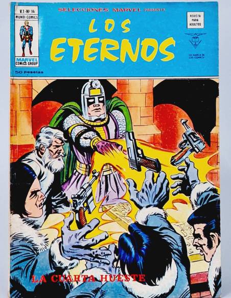 SELECCIONES MARVEL 14 LOS ETERNOS CÓMICS EDICIONES VERTICE BUEN ESTADO