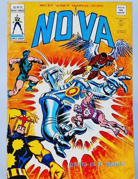 SELECCIONES MARVEL 24 NOVA CÓMICS EDICIONES VERTICE BUEN ESTADO