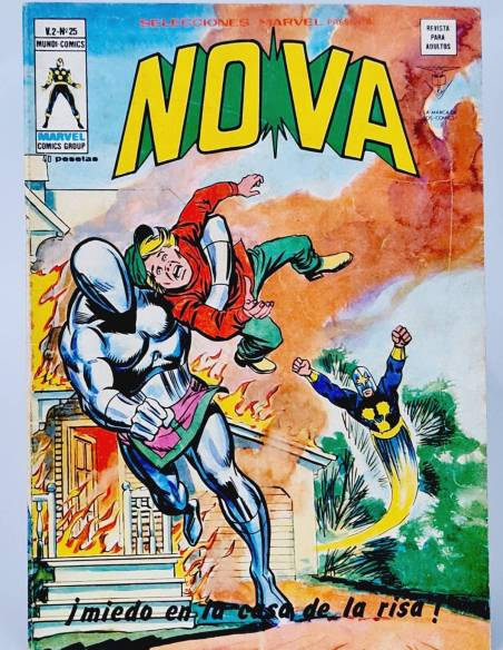SELECCIONES MARVEL 25 LOS INVASORES CÓMICS EDICIONES VERTICE BUEN ESTADO