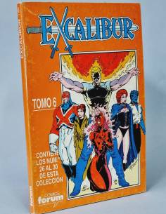 EXCALIBUR 26 AL 30 RETAPADO TOMO 6 MARVEL COMICS FORUM...