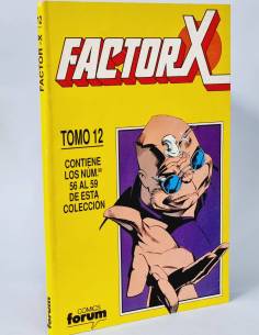 CASI EXCELENTE FACTOR X 56 AL 59 RETAPADO TOMO 12 MARVEL...