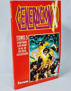 CASI EXCELENTE GENERACION X 24 AL 28 RETAPADO TOMO 5...