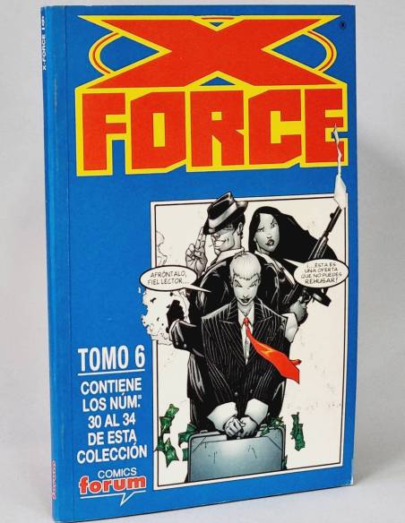 CASI EXCELENTE X FORCE 30 AL 34 RETAPADO TOMO 6 MARVEL FORUM CÓMICS