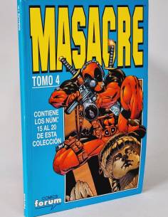 MASACRE 15 AL 20 RETAPADO TOMO 4 MARVEL COMICS FORUM...