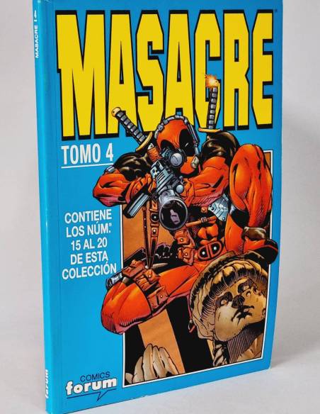 MASACRE 15 AL 20 RETAPADO TOMO 4 MARVEL COMICS FORUM CÓMICS MUY BUEN ESTADO