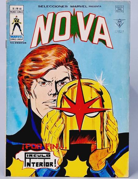 SELECCIONES MARVEL 40 NOVA CÓMICS EDICIONES VERTICE BUEN ESTADO