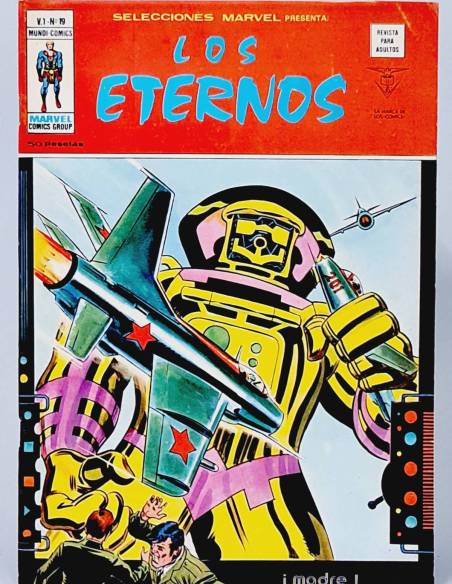 CASI EXCELENTE SELECCIONES MARVEL 19 LOS ETERNOS MADRE CÓMICS VERTICE