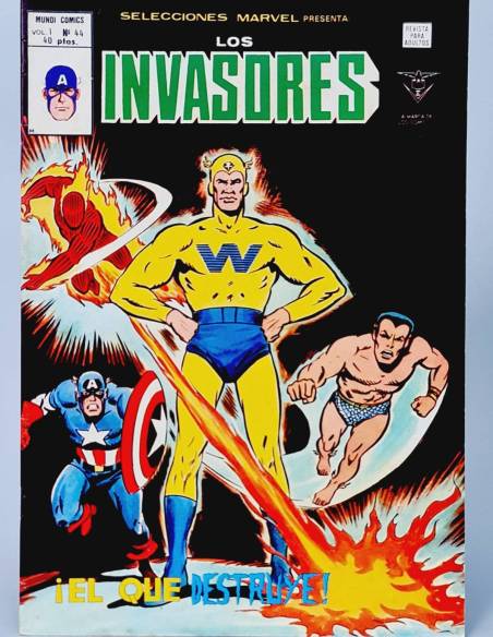 EXCELENTE SELECCIONES MARVEL 44 EL QUE DESTRUYE LOS INVASORES CÓMICS MARVEL VERTICE