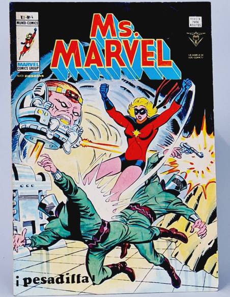 MS MARVEL 4 PESADILLA CÓMICS MARVEL EDICIONES VERTICE BUEN ESTADO