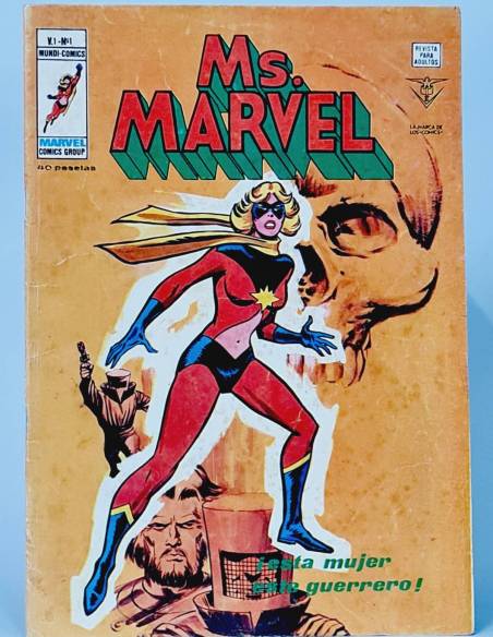 MS MARVEL 1 ESTA MUJER ESTE GUERRERO CÓMICS MARVEL EDICIONES VERTICE BUEN ESTADO