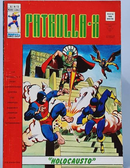 PATRULLA X 13 HOLOCAUSTO VOL3 CÓMICS MARVEL VERTICE VOL.3 VOLUMEN MUY BUEN ESTADO