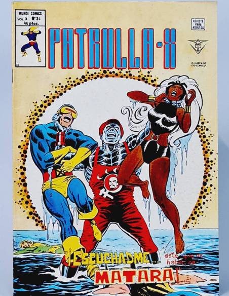 PATRULLA X 34 ESCUCHADME VOL3 CÓMICS MARVEL VERTICE VOL.3 VOLUMEN MUY BUEN ESTADO