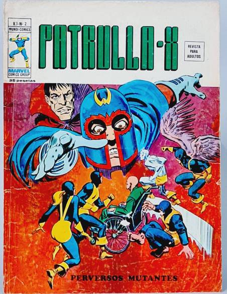 PATRULLA X 2 PERVERSOS MUTANTES VOL3 CÓMICS MARVEL VERTICE VOL.3 VOLUMEN BUEN ESTADO