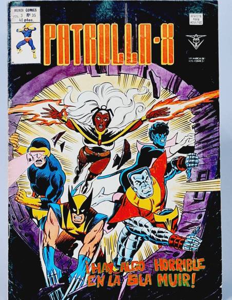PATRULLA X 35 HAY ALGO HORRIBLE VOL3 CÓMICS MARVEL VERTICE VOL.3 VOLUMEN NORMAL ESTADO