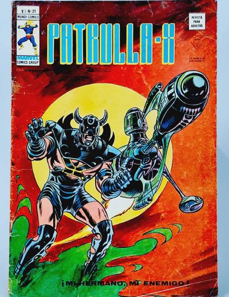 PATRULLA X 21 MI HERMANO MI ENEMIGO VOL3 CÓMICS MARVEL VERTICE VOL.3 VOLUMEN NORMAL ESTADO