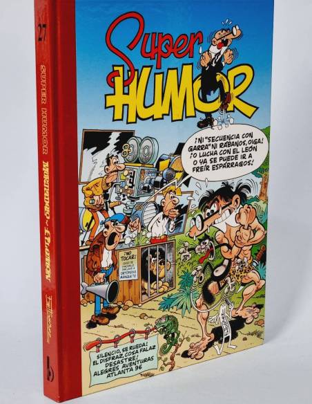 EXCELENTE SUPER HUMOR MORTADELO Y FILEMÓN 27 SEXTA EDICION EDICIONES B TAPA DURA