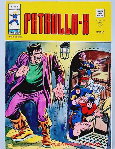 CASI EXCELENTE PATRULLA X 18 AZOROSO FINAL VOL3 CÓMICS MARVEL VERTICE VOL.3 VOLUMEN
