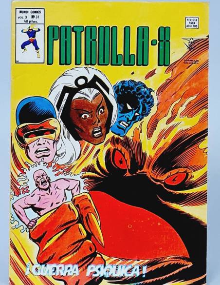 CASI EXCELENTE PATRULLA X 31 GUERRA PSÍQUICA VOL3 CÓMICS MARVEL VERTICE VOL.3 VOLUMEN
