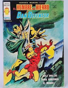 HÉROES MARVEL 44 DIEZ ANILLOS HOMBRE DE HIERRO COMICS...