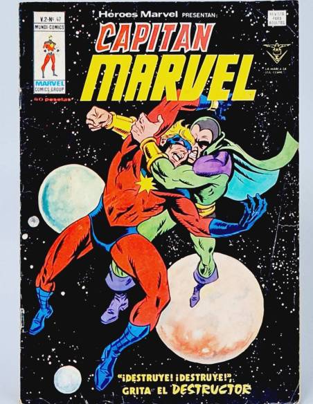 HÉROES MARVEL 47 DESTRUYE GRITA AL DESTRUCTOR COMICS VERTICE VOL2 VOLUMEN VOL.2 BUEN ESTADO