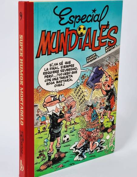 CASI EXCELENTE SUPER HUMOR MORTADELO 9 ESPECIAL MUNDIALES TERCERA EDICION EDICIONES B