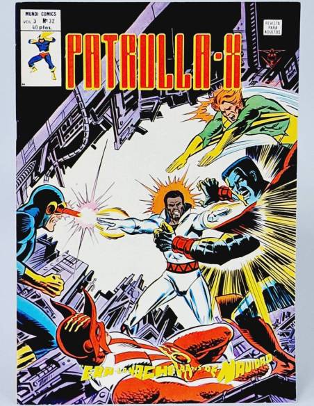 EXCELENTE PATRULLA X 32 ERA LA NOCHE ANTES DE NAVIDAD VOL3 CÓMICS MARVEL VERTICE VOL.3 VOLUMEN