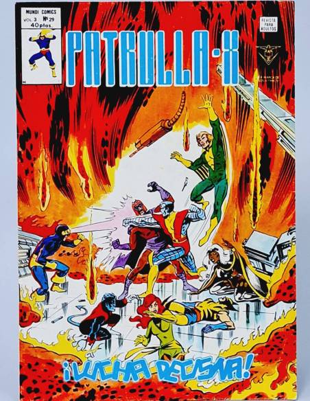 EXCELENTE PATRULLA X 29 LUCHA DECISIVA VOL3 CÓMICS MARVEL VERTICE VOL.3 VOLUMEN